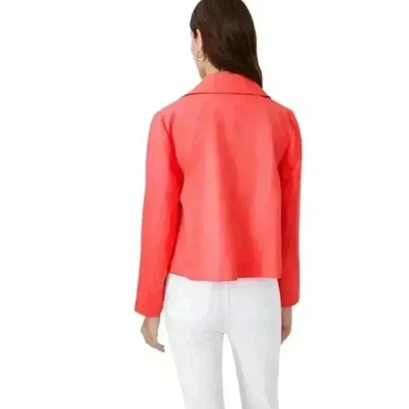 ANN TAYLOR WOMEN'S TWILL SWING JACKET - Picture 4 of 10